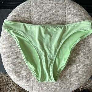 Aerie Green Full-Coverage Bikini Bottoms